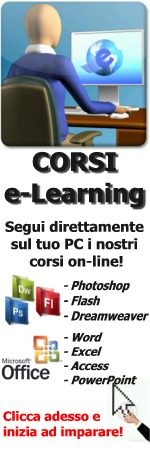 Corso di Grafica Pubblicitaria e Multimediale con Adobe Flash, Photoshop, Illustrator e InDesign