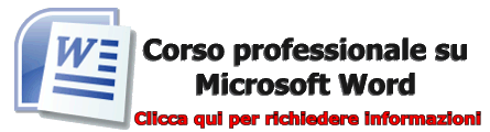 corso professionale di videoscrittura con Word