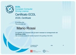 La storica Patente Informatica Europea